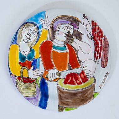 Circular Plate DS 18 cm Butcher PT18DS-47 Circular Plate DS 18 cm Butcher PT18DS-47